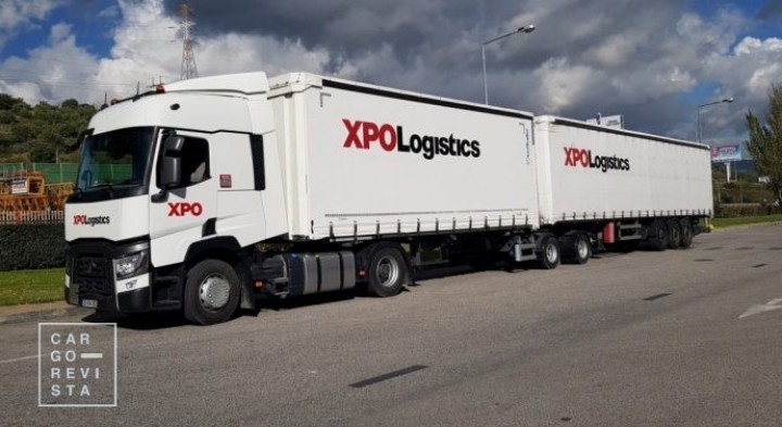 XPO Logistics anunciou a introdução do seu primeiro mega-camião em Portugal